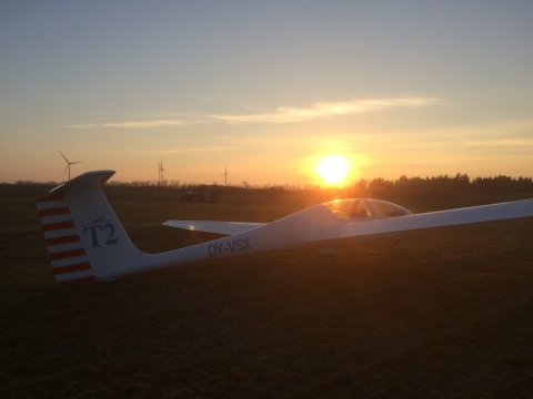 Fyraften i det flotteste vejr