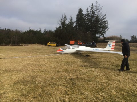 Årets første flyvning